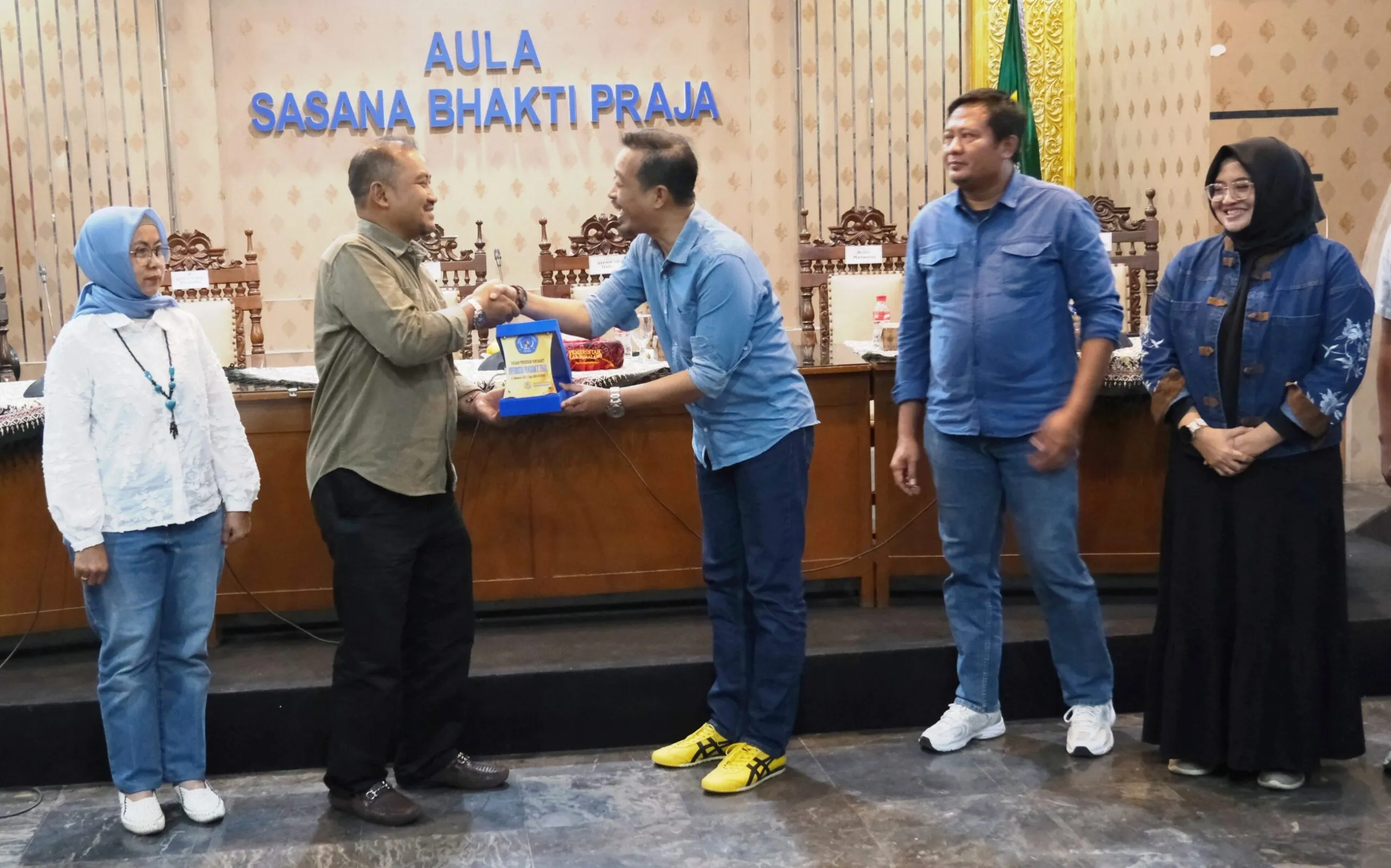 Bupati Pemalang Sambut Kunjungan Mahasiswa Internasional Program Summer Camp 2026