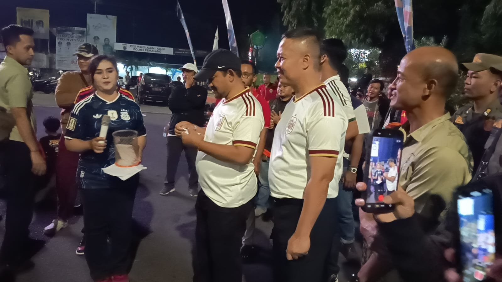 Dandim Pemalang Bersama Forkopimda dan Ribuan Masyarakat Nobar Final Piala Dunia 2026, Spanyol Keluar Sebagai Juara