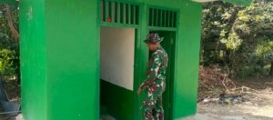 Tuntas 100 Persen, Satgas TMMD Kodim 1807/Sorong Selatan Rampungkan Rehabilitasi 5 Unit MCK di Kampung Sesor