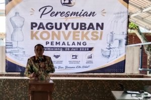 Resmikan Paguyuban Konveksi ‘Pakopen’, Wabup Nurkholes Tegaskan Pemkab Pemalang Dukung Penuh UMKM