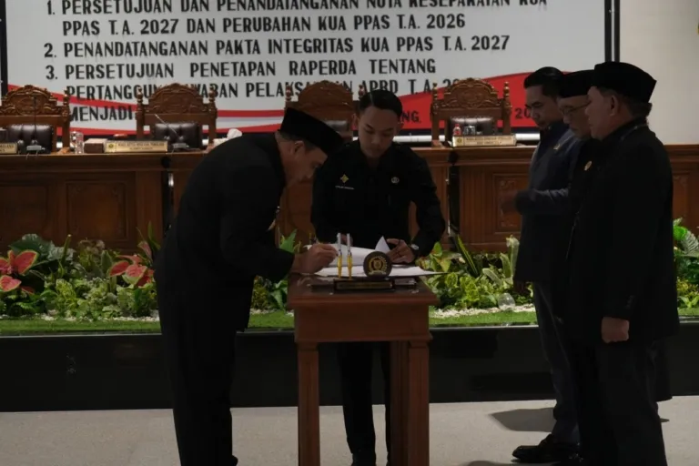 Rapat Paripurna DPRD Pemalang Bahas KUA-PPAS 2027 dan Pertanggungjawaban APBD 2025