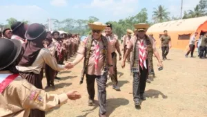Peringati Hari Pramuka ke-65, Mabicab Pemalang Lakukan Monitoring Jambore di Sejumlah Bumi Perkemahan Pemalang
