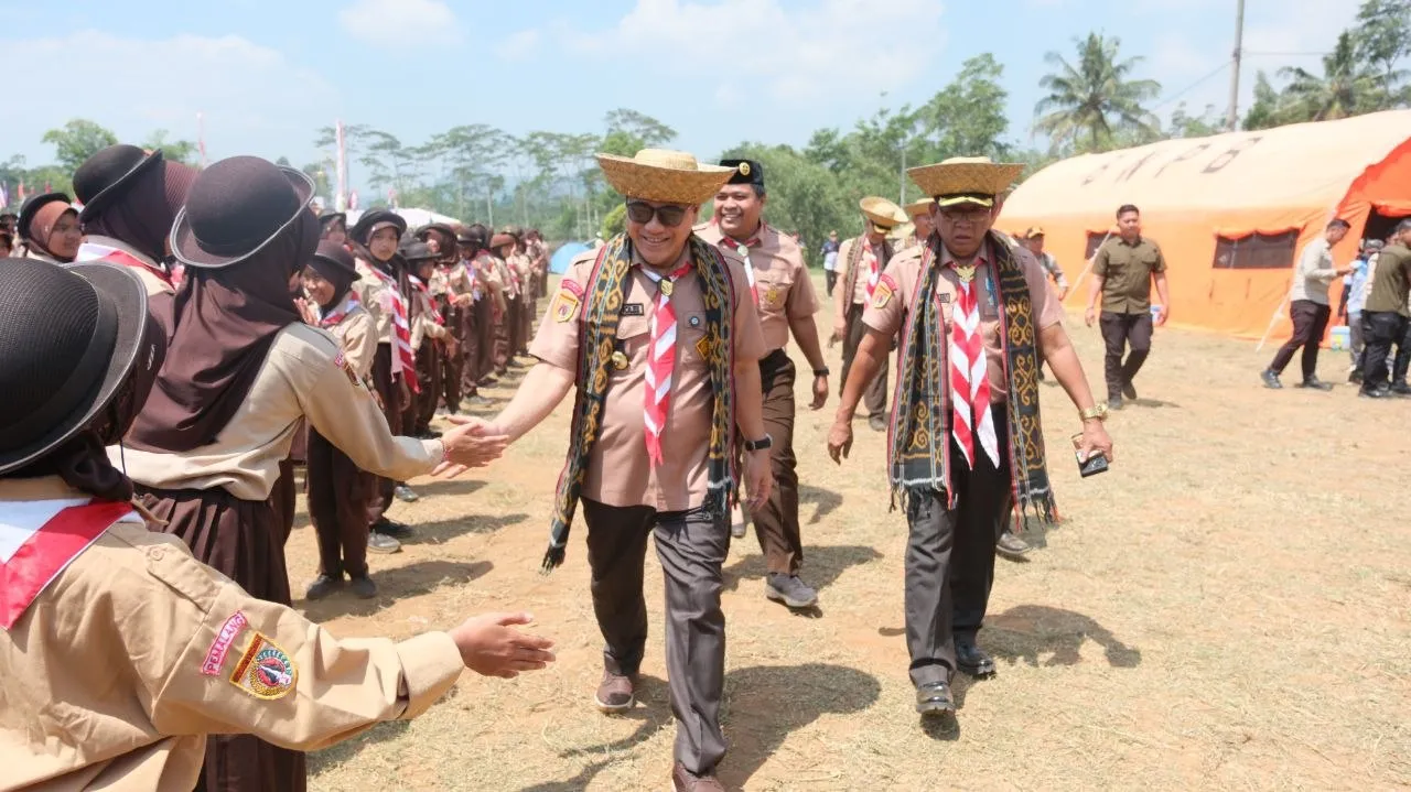 Peringati Hari Pramuka ke-65, Mabicab Pemalang Lakukan Monitoring Jambore di Sejumlah Bumi Perkemahan Pemalang