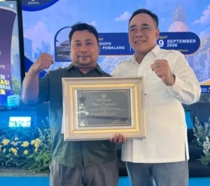 Sukses Genjot Pajak via Samsat Budiman, BUMDes Parikesit Pemalang Kembali Sabet Penghargaan
